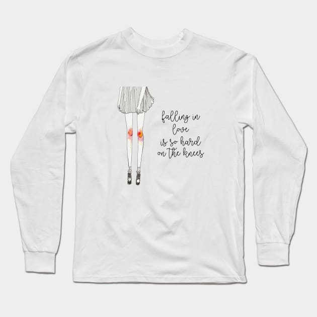 Falling In Love Long Sleeve T-Shirt by frickinferal